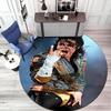 Renowned American Grammy Award Winning Singer Michael Jackson's Circular Carpet Is Soft, Home, Bedroom, Door Mat Decoration, and Non Slip Carpet F1