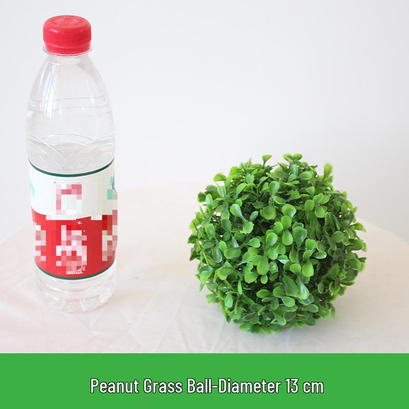Artificial Greenery & Grass Ball Ceiling Decoration for Visual Merchandising and Store Windows