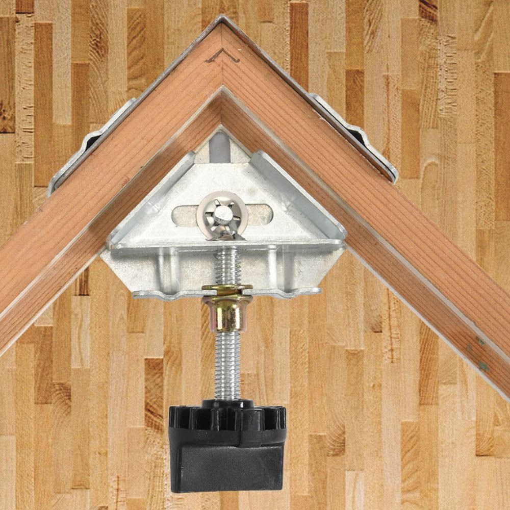 Stainless Steel Corner Clamp Locator Sturdy 90 Degree Fixing Clamp  Woodworking Splicing