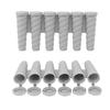 Safe Silicone Ice Lolly Maker for Parent Child Activity Creative 6 Cavity and Single Popsicles Tray Ice Cream Molds