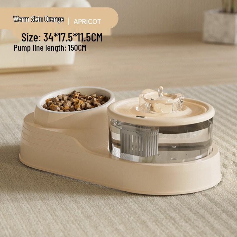 Smart Cat Water Fountain with Automatic Filtration and Large Capacity