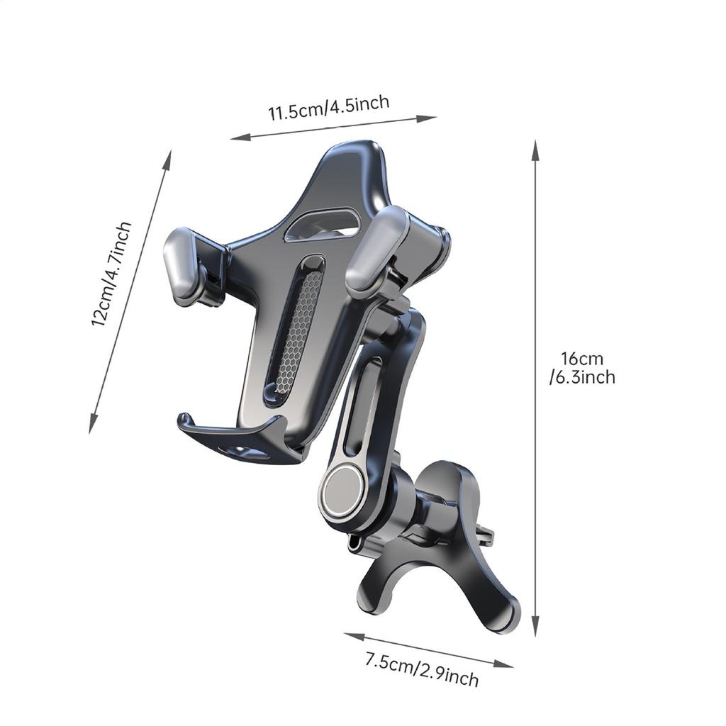 Vent Phone Holder Silicone Non-Slip Stand Vent Phone Mount For Family Friends Women Automotive Vehicle Indoor Outdoor Cellphone