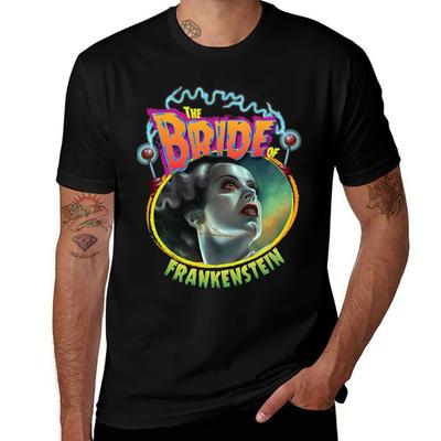 The Bride of Frankenstein TShirt Casual Loose Fit Short Sleeve TShirt