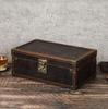 Handmade Retro Crazy Horse Leather Watch Display & Collection Box - Ten-Slot Drop-Proof Design