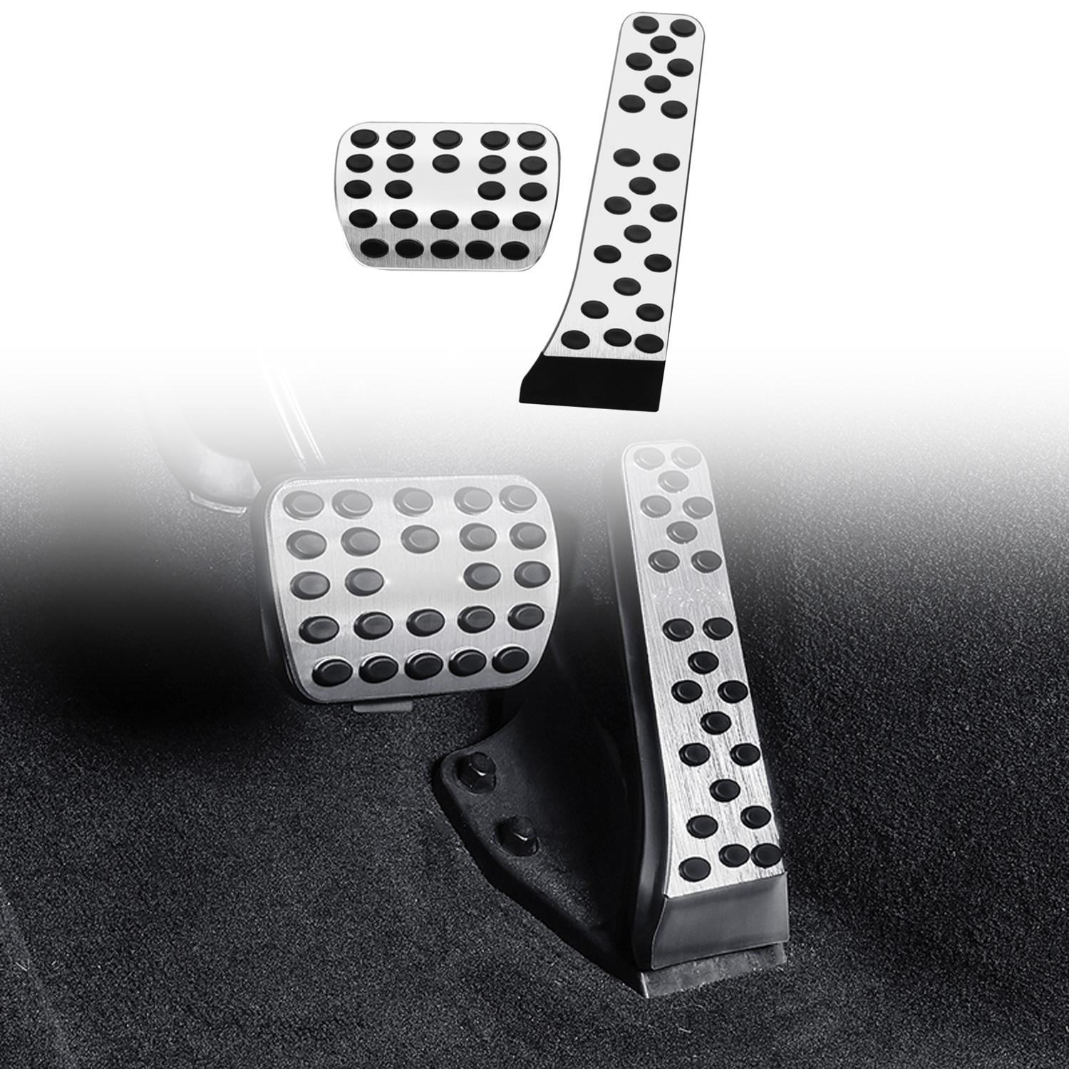 For Mercedes-Benz E-Class W214 2024 /C-Class -2024 Car Accessories Aluminum Rubber Car Brake Foot Pedal Pedals Pad Cover серебряный