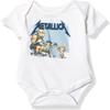 Body unisex-bebeluș Metallica Baby Inked Onesie Bodysuit Set de tricouri pentru bebeluși și copii mici