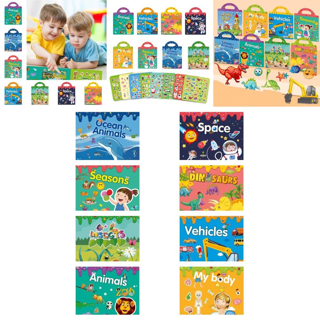 Dinoworld Stickerbuch für Kinder