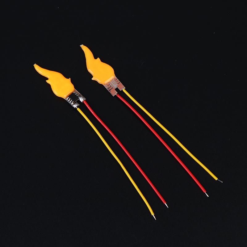 2/4/6Pcs 3.2V/3.7V/5V Flame Lamp Circuit Board Simulation Led Candle Lamp Circuit Board Flickering Flame Decoration Lights