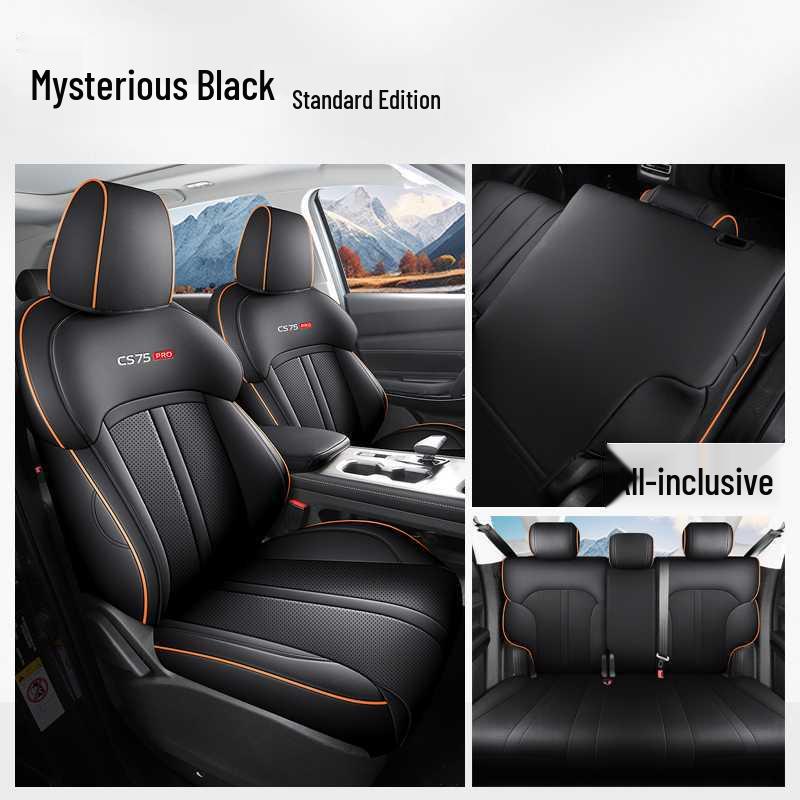 Changan CS75 PRO 2625 Car Seat Cushion - Universal Perforated Leather, Full Coverage for All Seasons