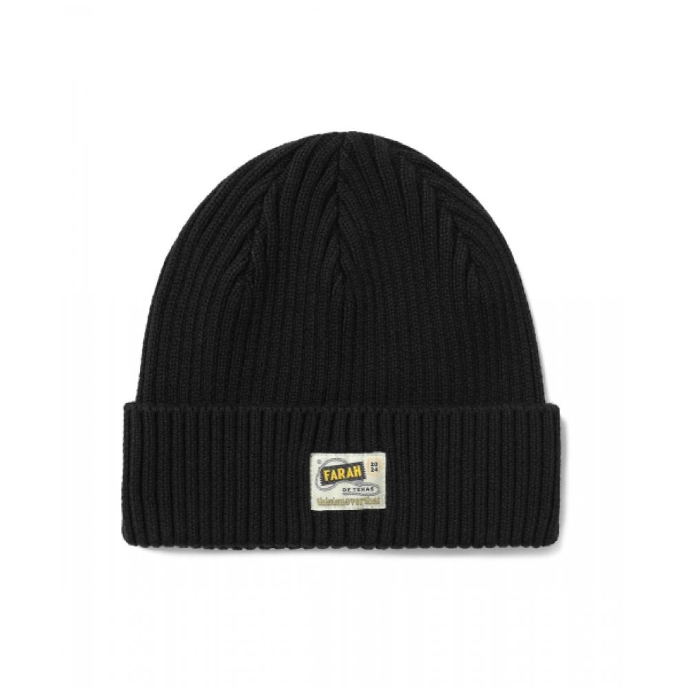 Thisisneverthat Tnt Farah Ribbed Beanie Black F