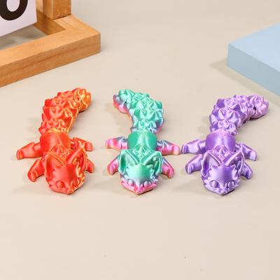 3D-Druck Fuchs Gelenke Bewegliches Modell Kreatives Geschenk für Freunde Dekorative Ornamente Kleine Stressabbau-Spielzeuge