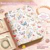 Transparent Jewelry Storage Book with Zipper Clear Pockets Thickened PVC Jewelry Holder Prevents Jewelry from Tangling Damage