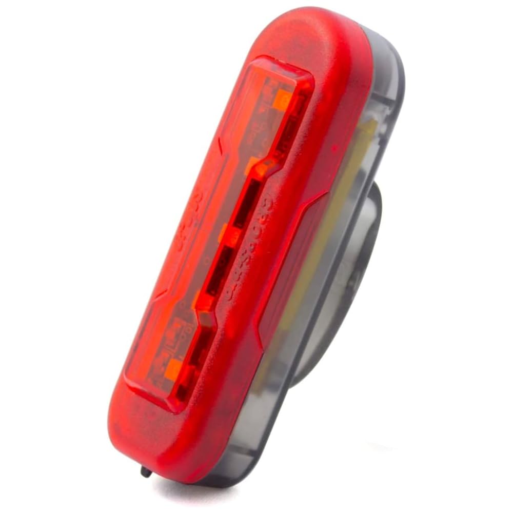 Crops EZ500MU Automatic Safety Light Red with Vibration Sensor and Light Sensor for Bicycles