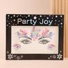 Pegatinas de Pedrería PARTYJOY: Gemas para Maquillaje de Rostro y Ojos para Festivales de Música