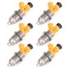 6Pcs Fuel Injector Fit for 2003-2020 Yamaha Outboard HPDI 250 300HP 60V-13761-00-00