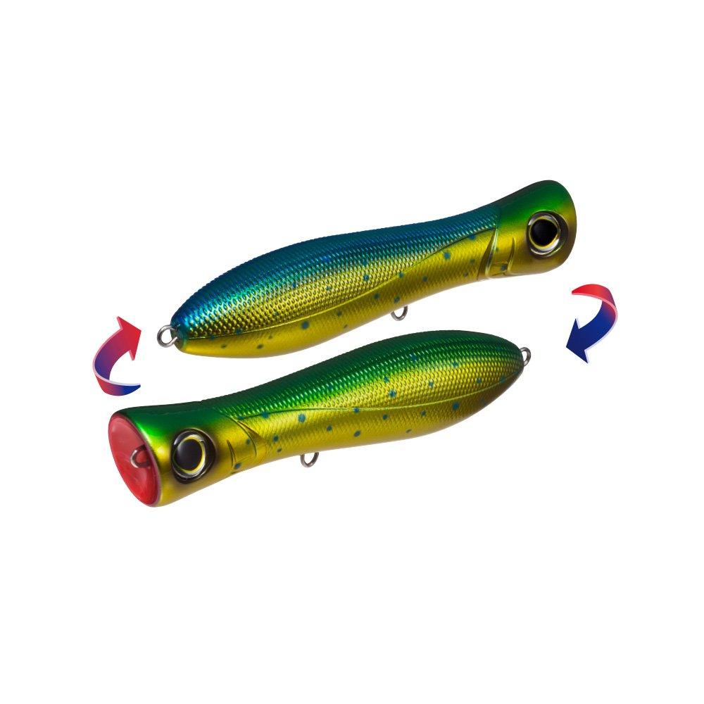 Lure Popper Bull Pop 150mm CDR 70g YO-ZURI Weight R1154-CDR-Dorado