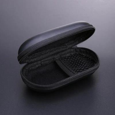 Earphone Storage Bag Oval Data Cable Zipper Pouch Multi-function Headphones Holder Case Headsets USB Line Accessories