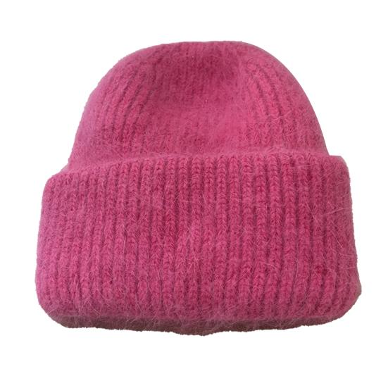 Wool Knit Hat Solid Color Seamless Winter Skull Cap Outdoor Sports Fishing Skiing Hiking Snowboarding Hat