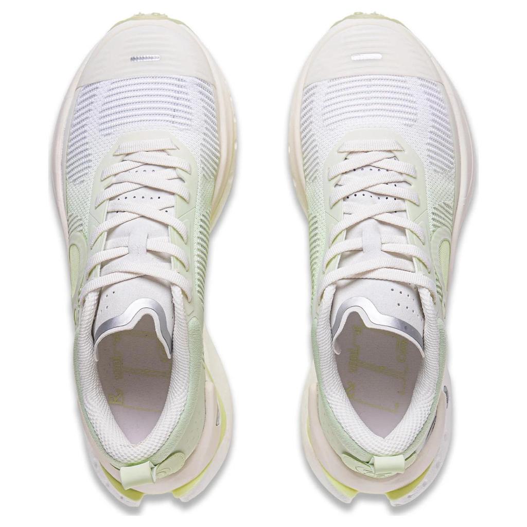 New LiNing Shadow CRC Cushioning, Wear Resistant Low Top Casual Running Shoes Women's White Green AZGT018-14
