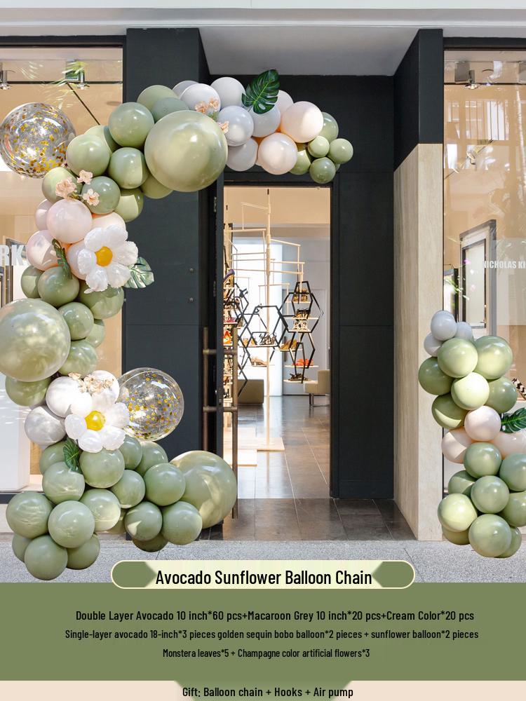 Balloon Arch Pillar for Event Atmosphere Decoration In Shopping Mall Entrances