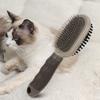 Double Sided Pet Grooming Glove Breathable Anti Scratch Pet Hair Glove Thicken Easy To Clean Cat Grooming Cleaning Glove Dog Massage Brush Tool