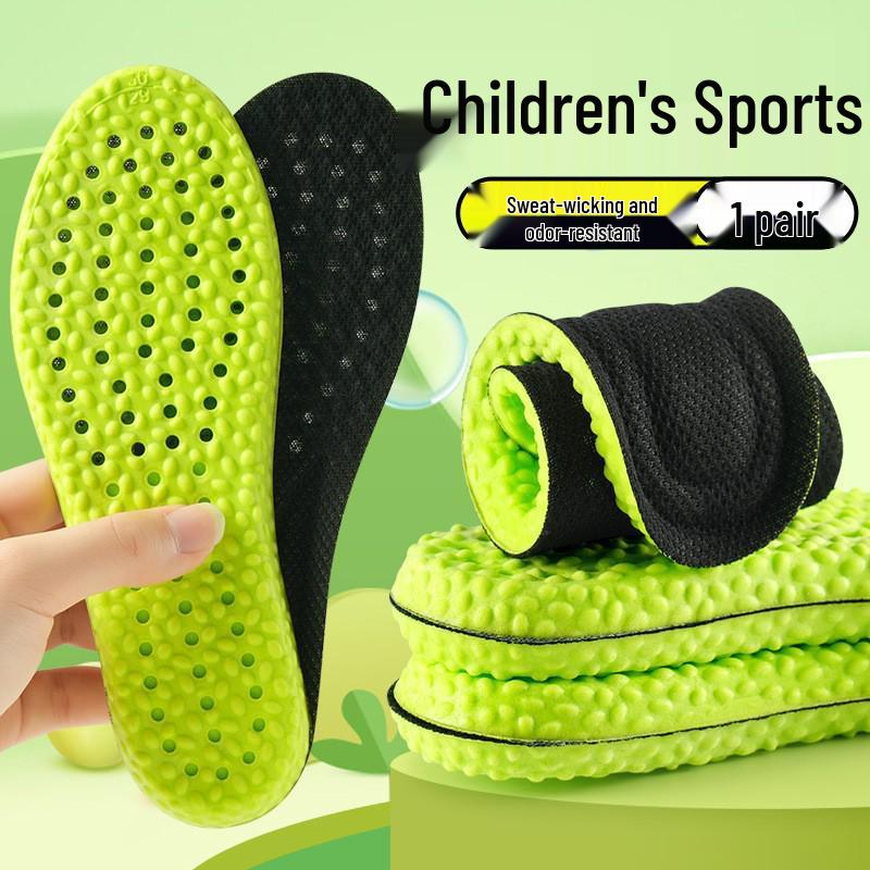 

Premium Mugwort Deodorizing Insoles for All: Breathable, Sweat-Absorbing, Latex, Shock-Absorbent for Men, Women, and Children 25-26/18cm Cuttable