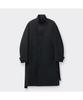 Customellow Black Highneck Trench Coat Cwcas26111Bkx