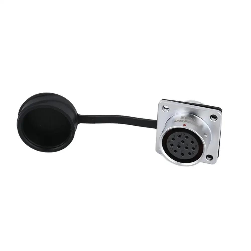 WEIPU SF20 SF2010/P SF2013/S Panel Seat IP67 Waterproof Automotive Circular Connector 2 3 4 5 6 7 8 9 12 15Pin Charger Adapter
