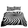 Graphics Series 3D Digital Printing Three-Piece Bedding Kit Bed Sheet Quilt Cover