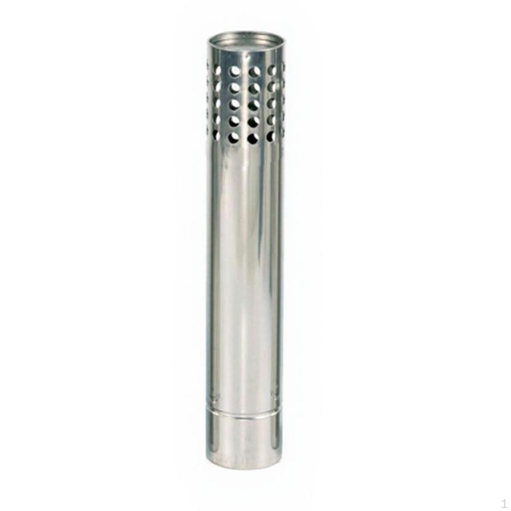 Stainless Steel Fire Pit Accessories, Elbow Adapter, Outdoor Camping 30*6cm Standard