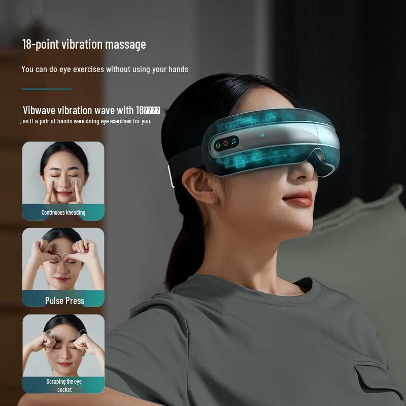 

Philips Smart Eye Massager with Heat and Music CN plug (adapter included)