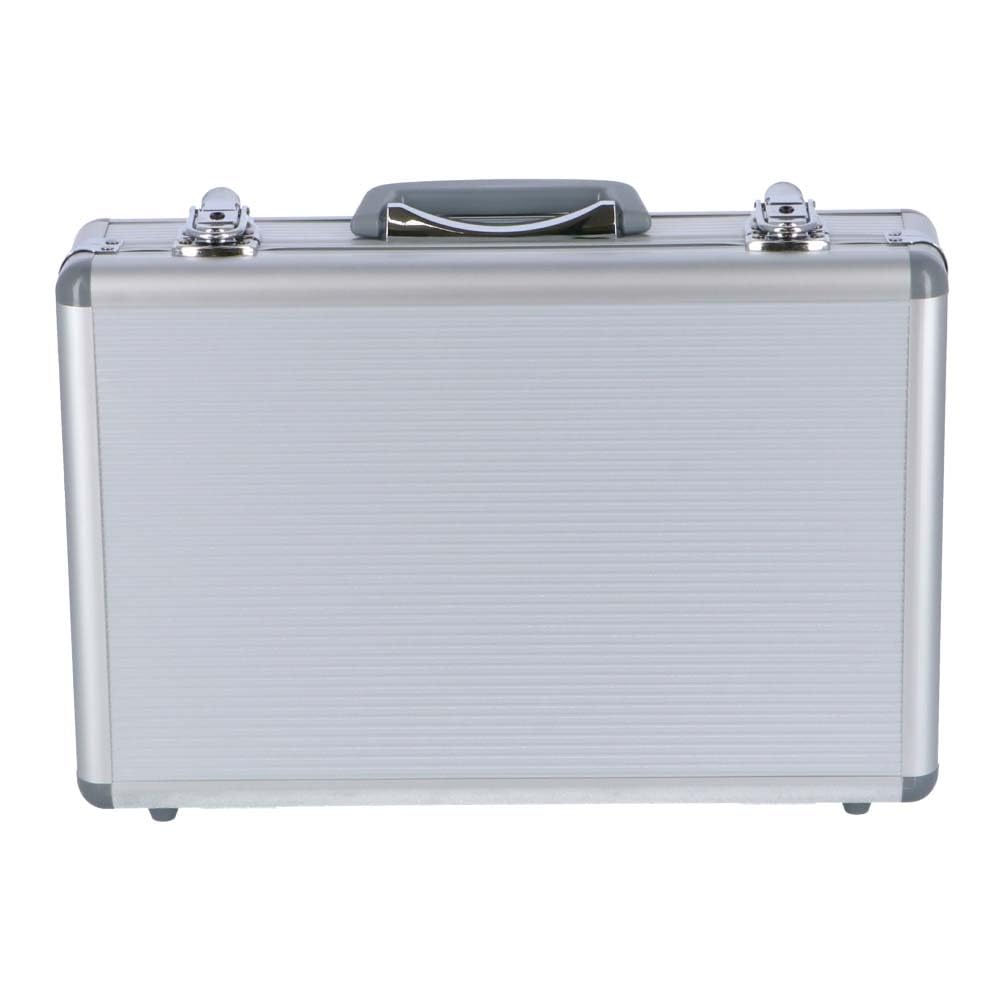 Konan Original LIFELEX Aluminiumkoffer 6748 Attaché-Typ Silber Breite 400 x Tiefe 265 x Höhe 100mm ATC-01 Ca.
