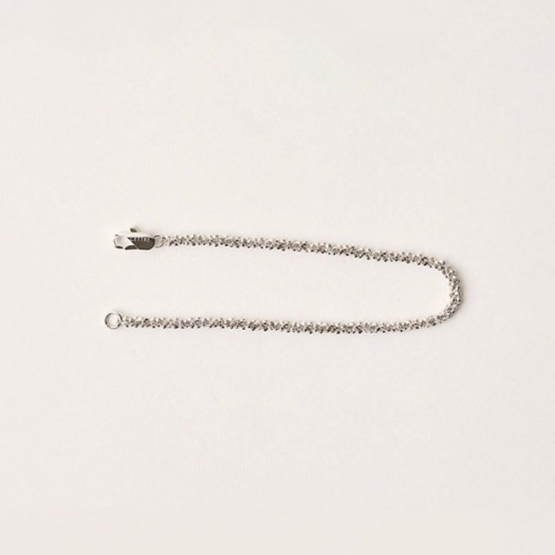 CETTRE Curb Chain Bracelet_silver
