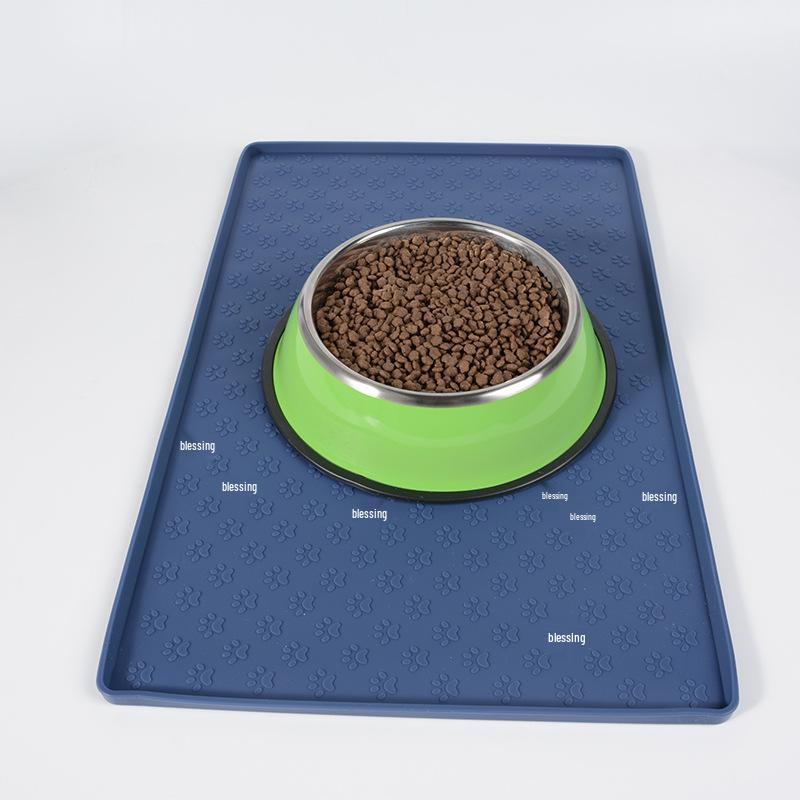 Silicone Non-slip Waterproof Pet Feeding Mat for Cats and Dogs