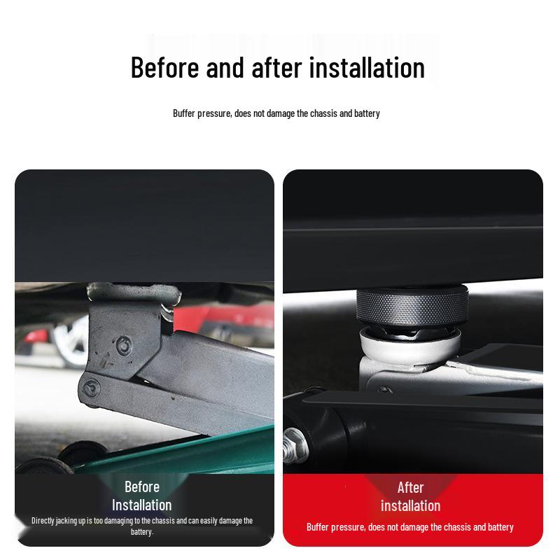 Tesla Model Y/3 Chassis Jack Rubber Pad, Shock Absorption Accessory