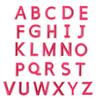 Colorful English Letter and Number Embroidery Patches for Clothing Accessories