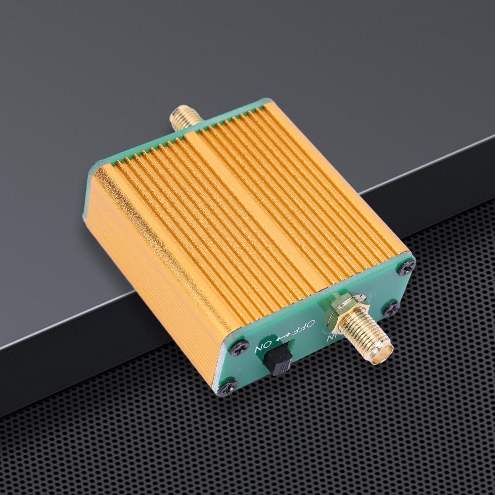 0.1MHz‑6GHz High Gain LNA RF Power Preamplifier Wide Frequency Range Amplifier Module for Shortwave RF Software Defined Radio