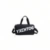 Simple Contrasting Letter Color Large Capacity Children Handbag Shoulder
