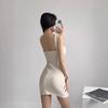 Trendy Women's Sexy Tube Top & Waist-Cinched Short Skirt Set