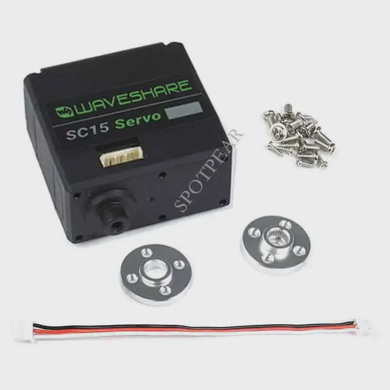 

SC15 Dual Mode UART 17kg High Torque Programmable Servo Motor