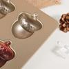 Hazelnut Shape Chocolate Dessert Mold 6-Cavity French Pastry Baking Mold Cake Mold  Pastry Making