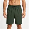 Men's Summer Casual Sport Shorts Elastic Waistband Quick Dry Lightweight Breathable Four-Way Stretch Five-Point Length Beachwear