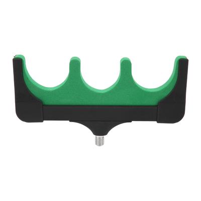 Fishing Rod Holder Feeder Pod Stand Holder EVA Fishing Pole Tackle Carp Fishing Accessory3‑Slot
