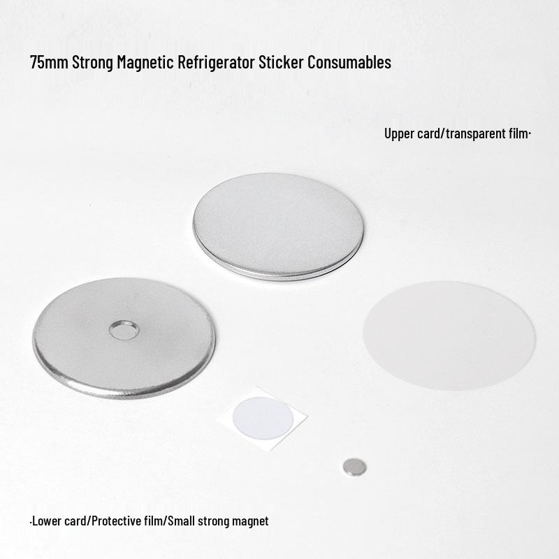 American 75mm Badge Maker for DIY Round Tinplate Fridge Magnets & Pins - Double Flash