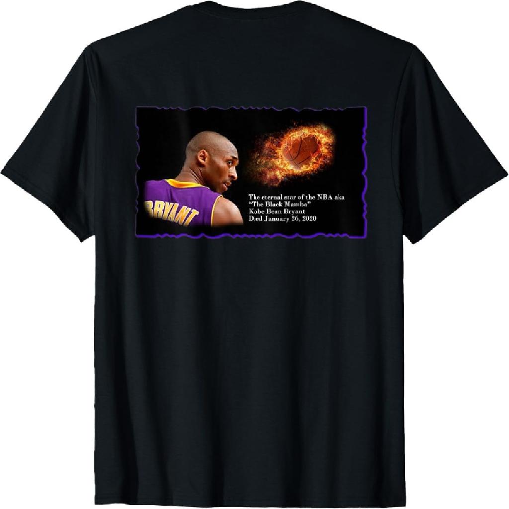 Kobe Bryant_005_Back Printed T-Shirt