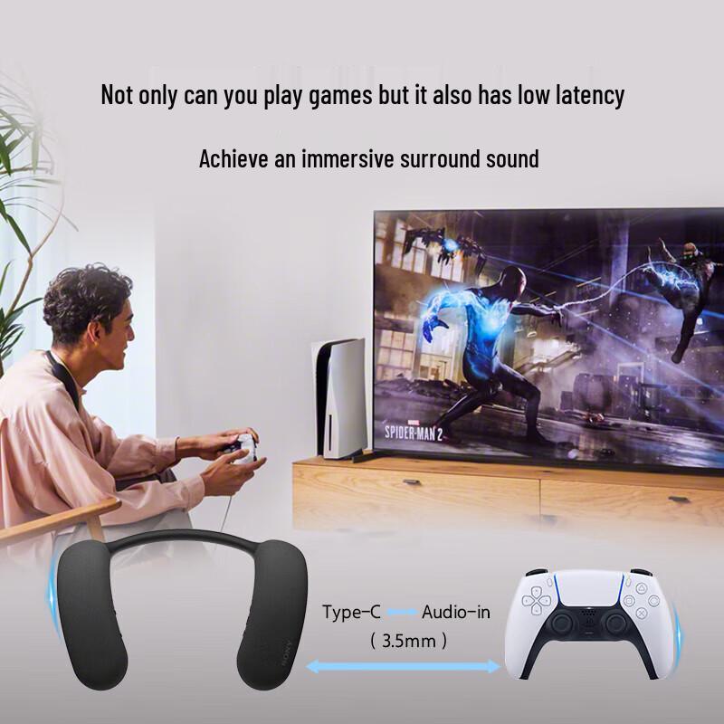 Sony HT-AN7 Neckband Bluetooth Speaker