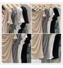 Korean Style Lyocell Tencel Wool Asymmetrical Shoulder Short Sleeve T-Shirt Summer 2026 Temperament Top