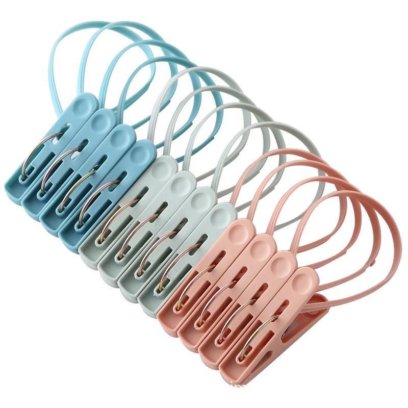 Windproof Plastic Clothes Pegs for Drying Clothes, Socks, and Underwear