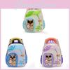 Toddler Unisex School Backpack With Color Block Design And Breathable Material For Kindergarten Students