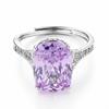 European and American New Diamond Twist Ring Couple's Ring Simple Fashion Ladies Jewelry Brilliant Exquisite Ladies Ring